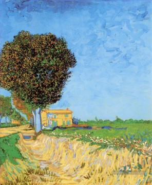  vincent - Une ruelle près d’Arles Vincent van Gogh